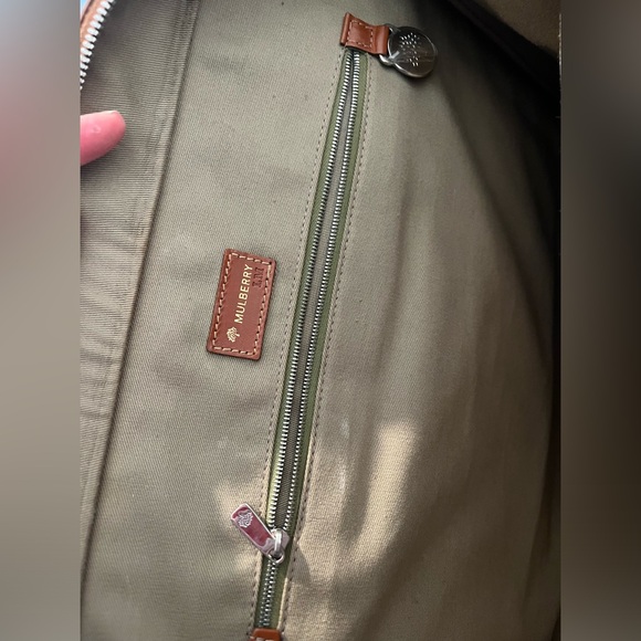 Mulberry large briefcase in cognac leather - Picture 11 of 13